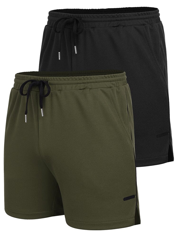 2-Teil Mesh Lightweight Workout Shorts