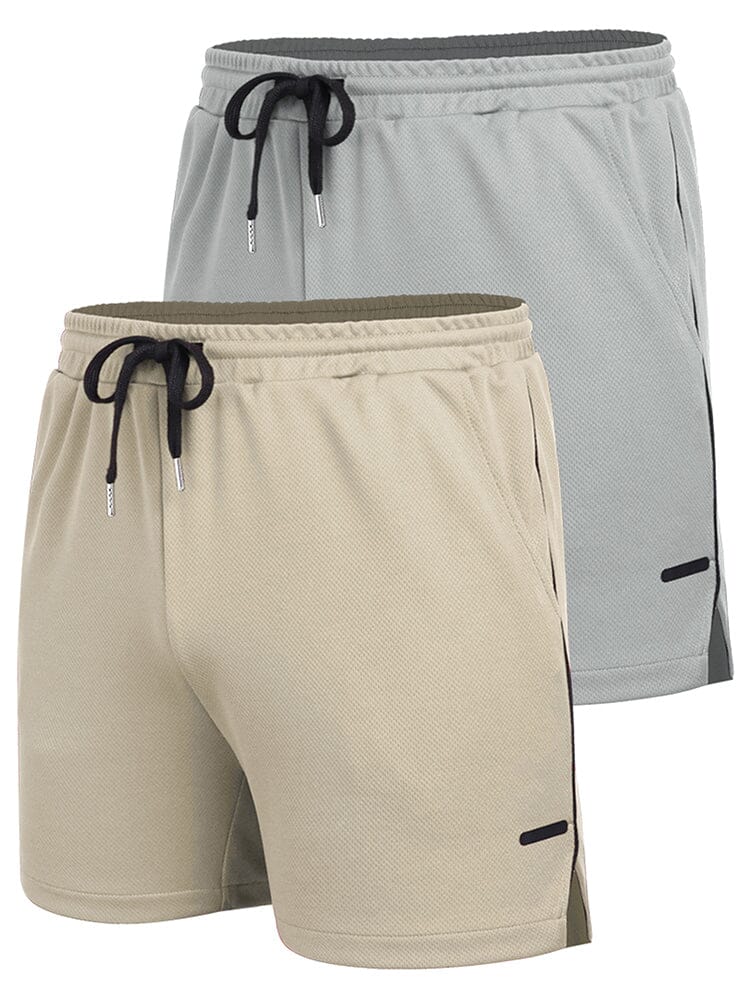 2-Teil Mesh Lightweight Workout Shorts