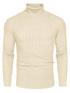 Casual Slim Fit Rollkragen Pullover Pullover