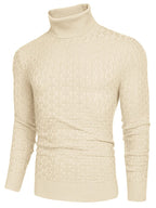 Casual Slim Fit Rollkragen Pullover Pullover