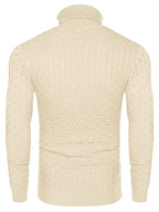 Casual Slim Fit Rollkragen Pullover Pullover