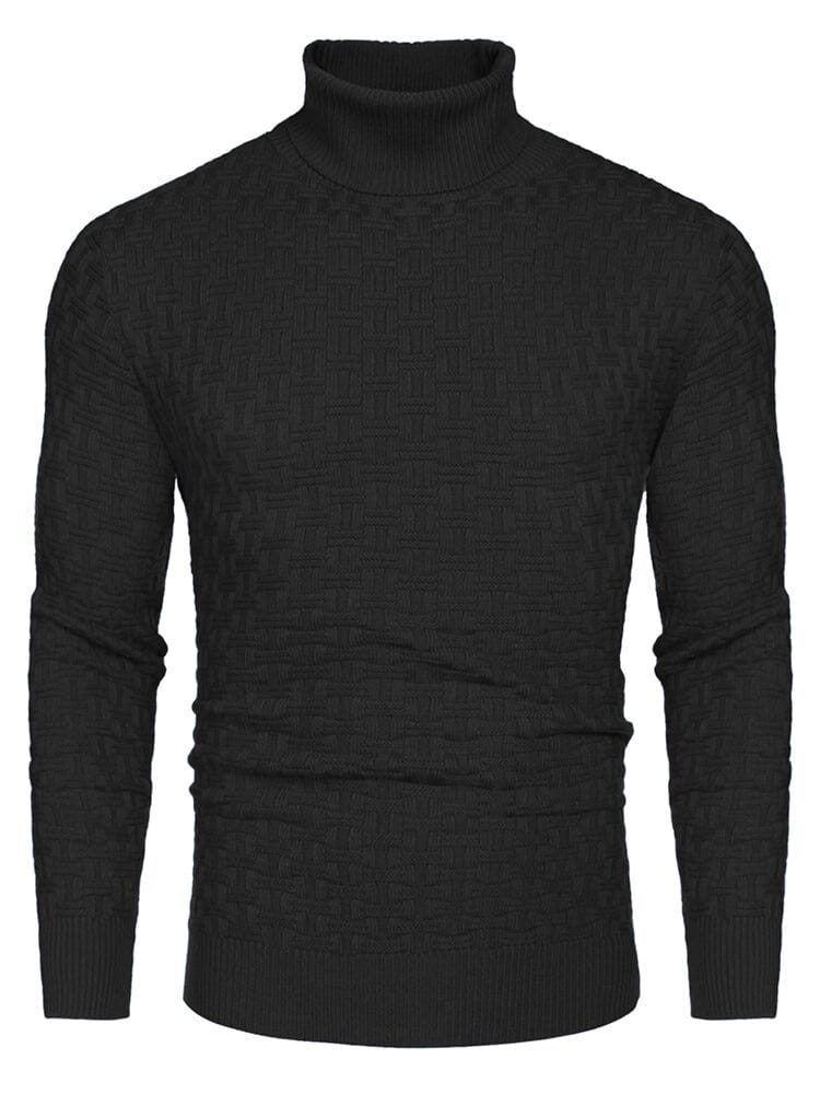 Casual Slim Fit Rollkragen Pullover Pullover