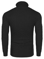 Casual Slim Fit Rollkragen Pullover Pullover