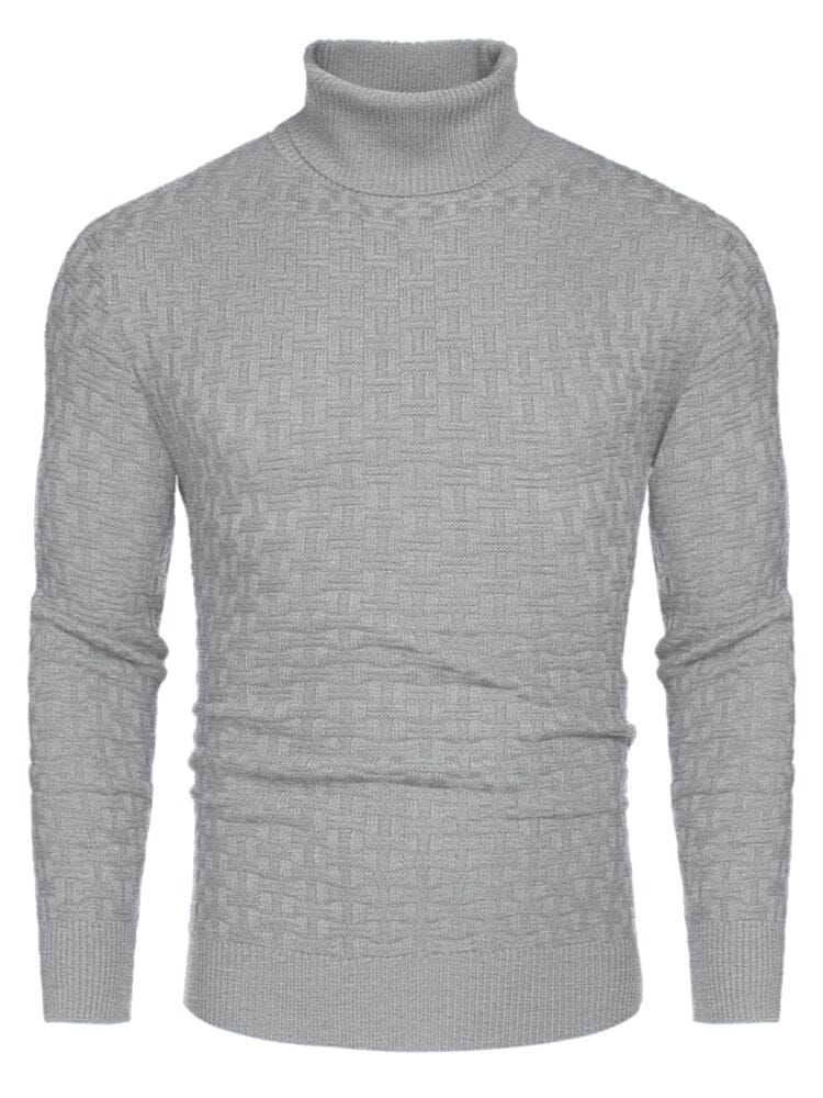 Casual Slim Fit Rollkragen Pullover Pullover