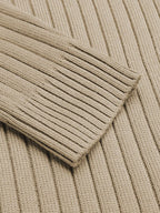 Stylish Schalkragen Kragen Pullover Pullover