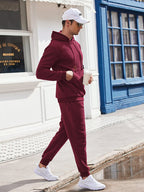 2 Teil Workout Hoodies Sets Sweatsuits