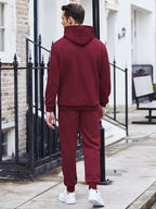 2 Teil Workout Hoodies Sets Sweatsuits