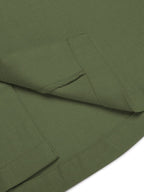 Casual Leinen Kurz Ärmel Hemd Sets