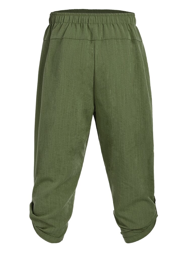 Leinen Harem Strand Yoga Hose
