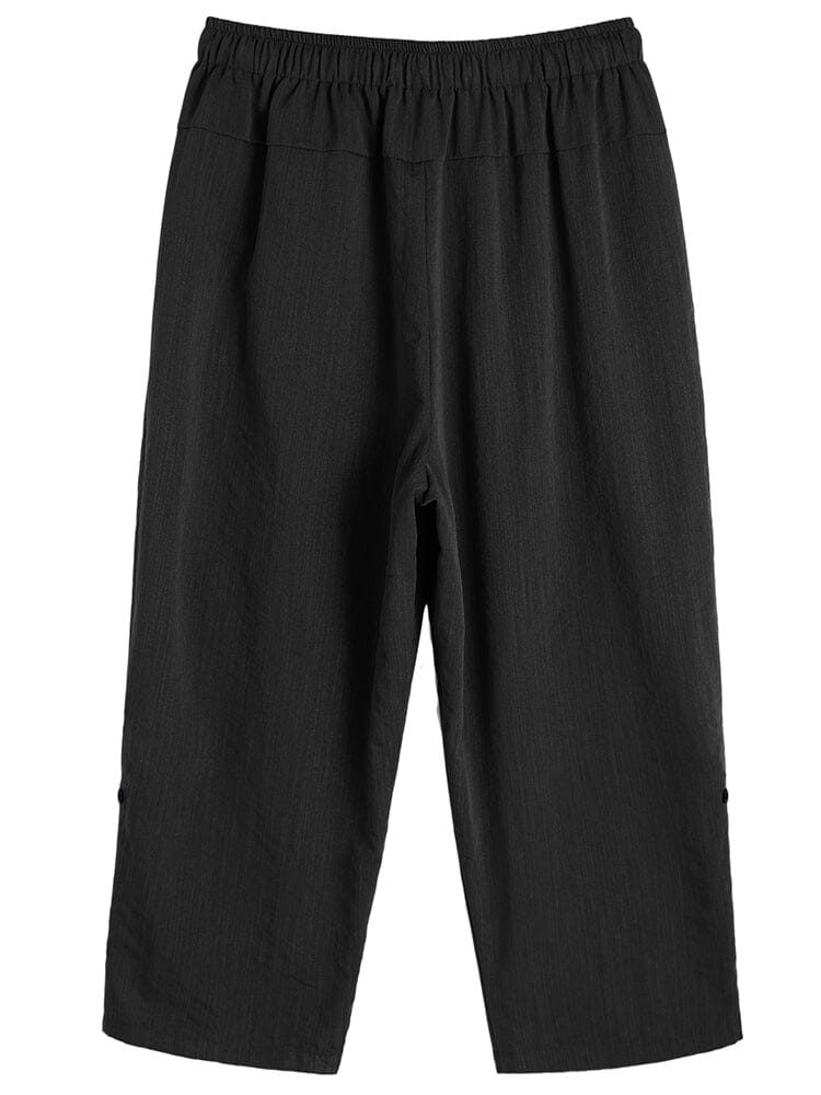 Leinen Harem Strand Yoga Hose