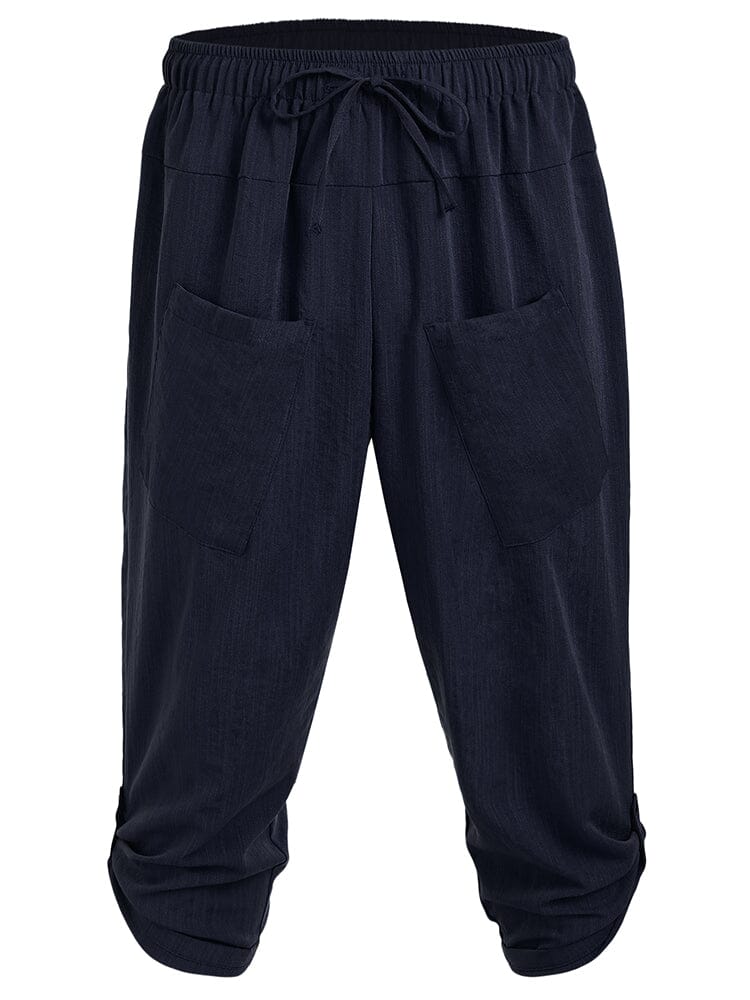 Leinen Harem Strand Yoga Hose