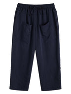 Leinen Harem Strand Yoga Hose