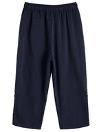 Leinen Harem Strand Yoga Hose