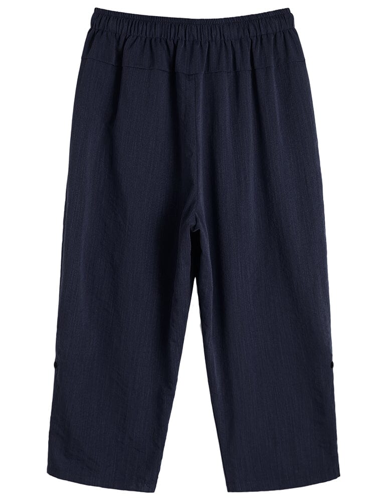 Leinen Harem Strand Yoga Hose