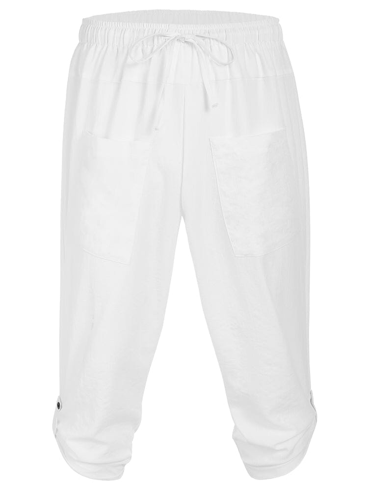 Leinen Harem Strand Yoga Hose