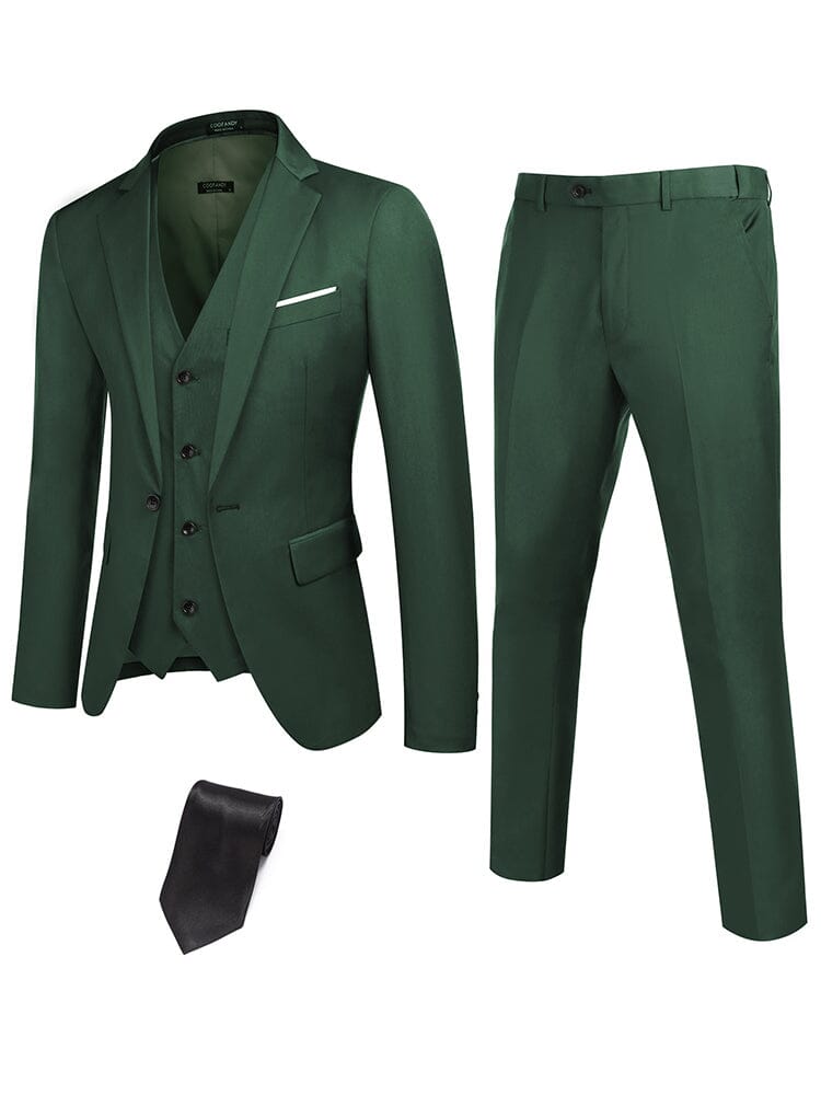 Klassisch 3-Teil Anzug Set with Tie