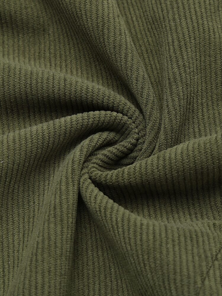 Casual Corduroy Harem Hose