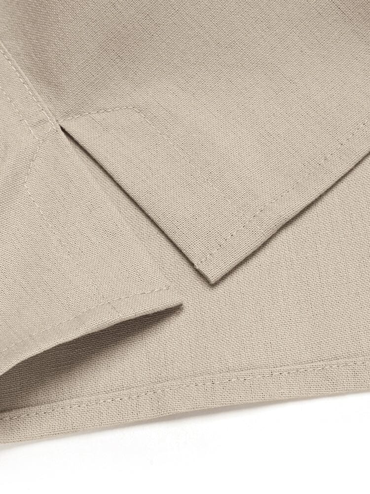 Casual Leinen Relaxed Fit Hemd