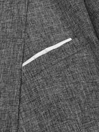4-Teil One Knopf Blazer Anzug Sets