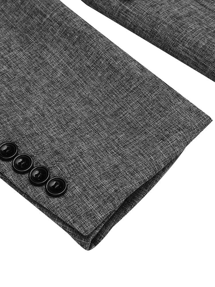 4-Teil One Knopf Blazer Anzug Sets