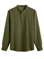 Casual 2 Teile Henley Hemden Set