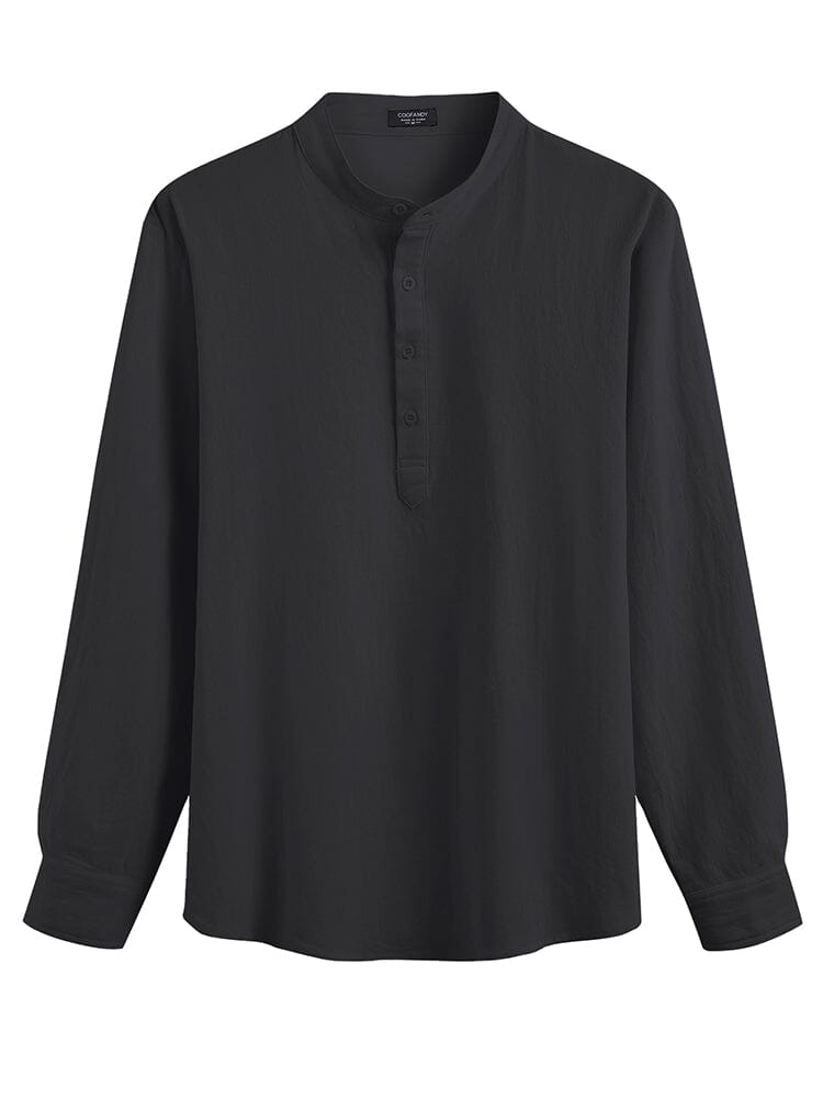 Casual 2 Teile Henley Hemden Set