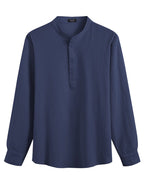 Casual 2 Teile Henley Hemden Set
