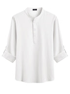 Casual 2 Teile Henley Hemden Set