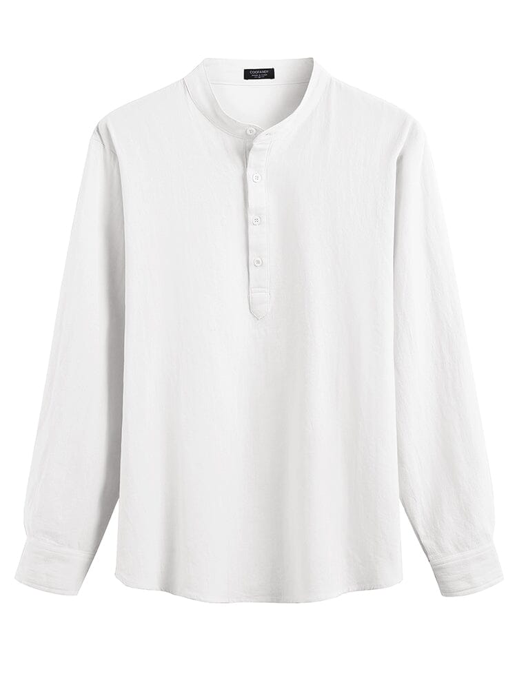 Casual 2 Teile Henley Hemden Set
