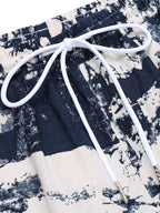 Casual Leinen 2 Teil Strand Set