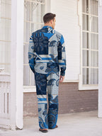 Casual Leinen 2 Teil Strand Set