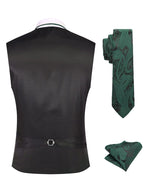 Paisley Weste Tux Set
