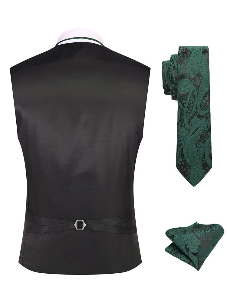 Paisley Weste Tux Set
