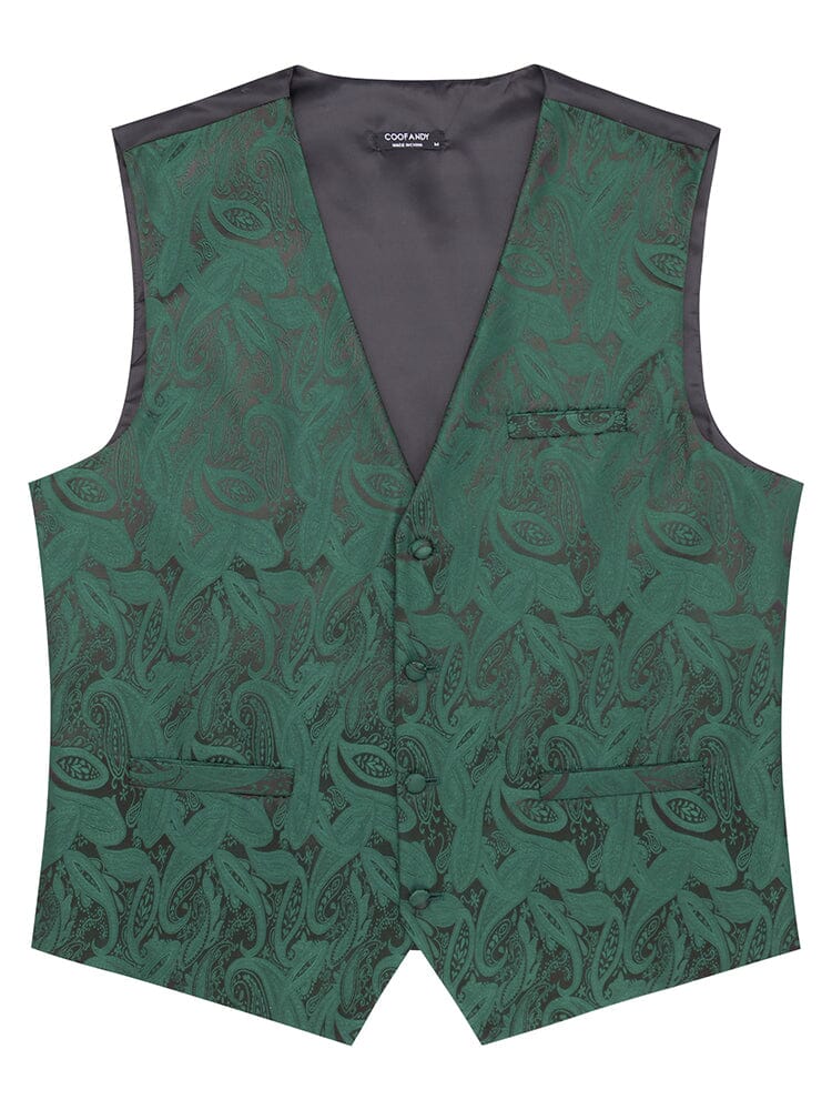 Paisley Weste Tux Set