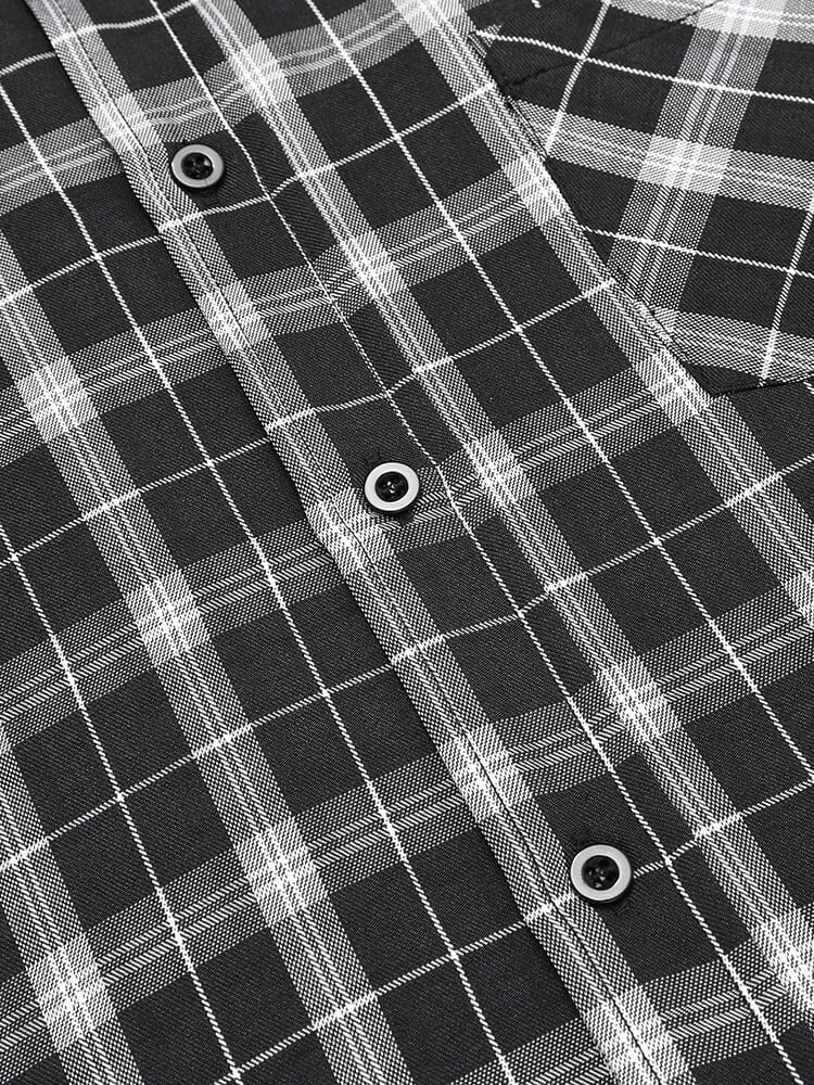 Klassisch Lang Ärmel Plaid Hemden