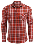 Klassisch Lang Ärmel Plaid Hemden