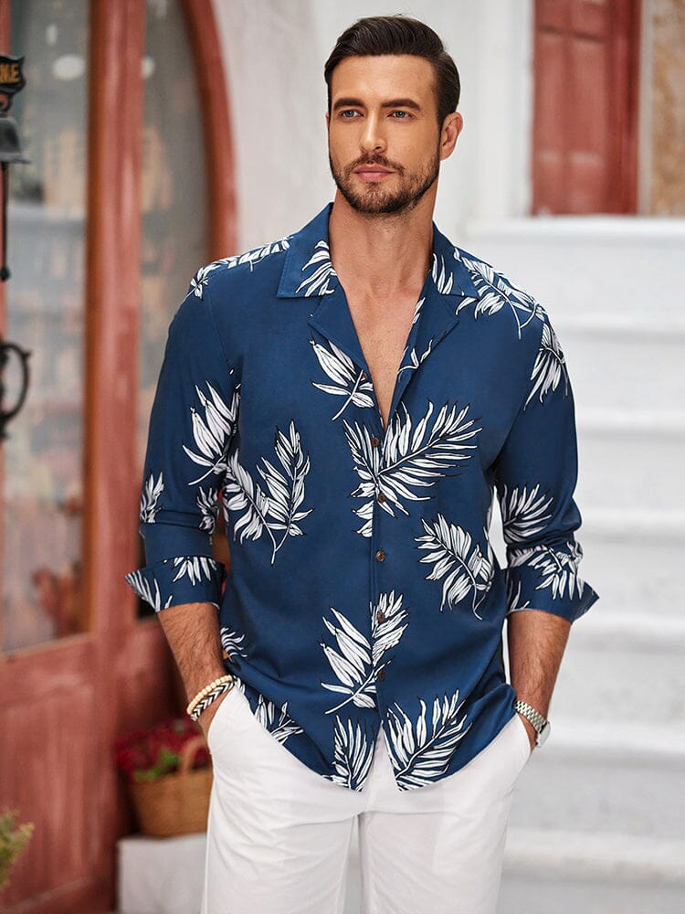 Casual Blumen Hawaii Hemden