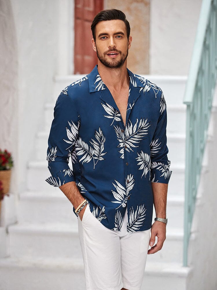 Casual Blumen Hawaii Hemden