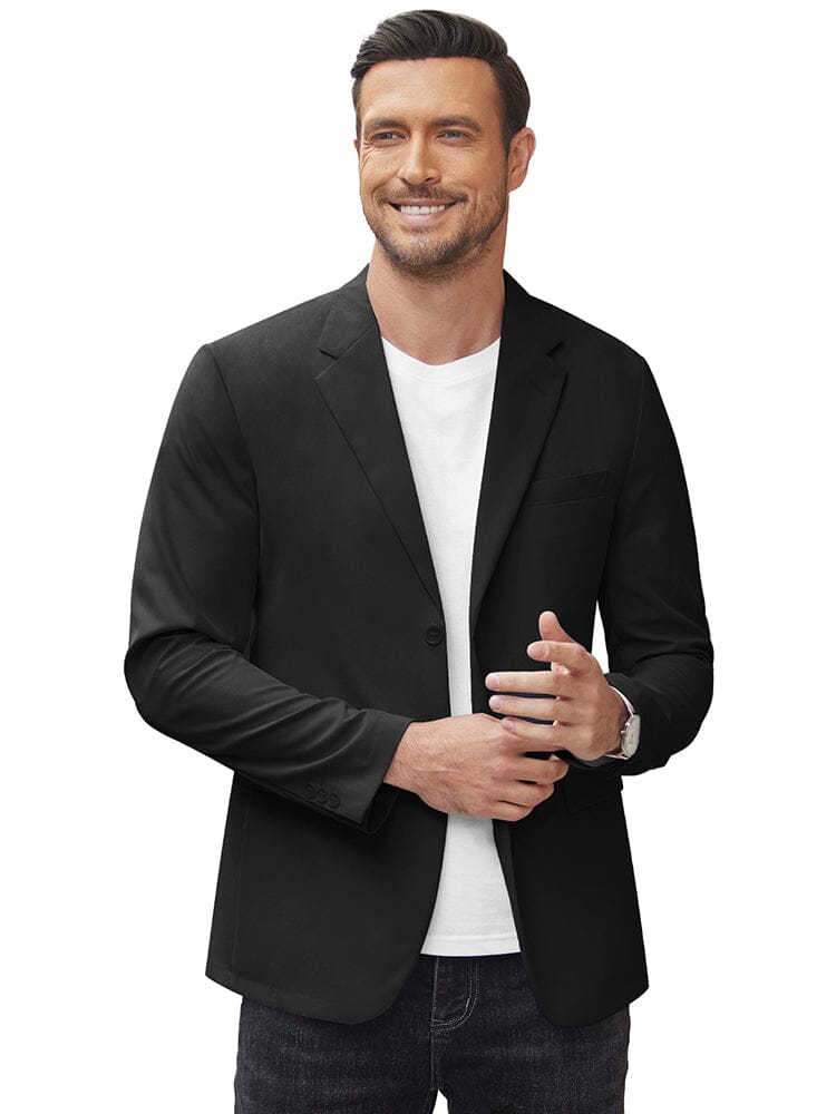 Lockere Fit Two Knopf Casual Blazer