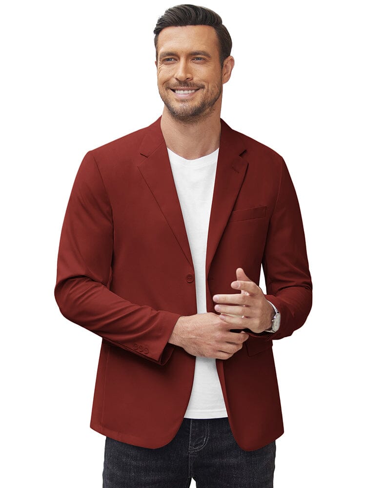 Lockere Fit Two Knopf Casual Blazer