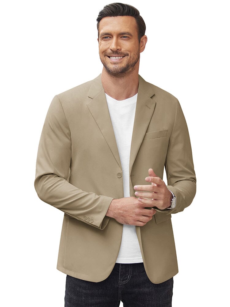 Lockere Fit Two Knopf Casual Blazer