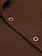 Casual Slim Fit Strick Hemden