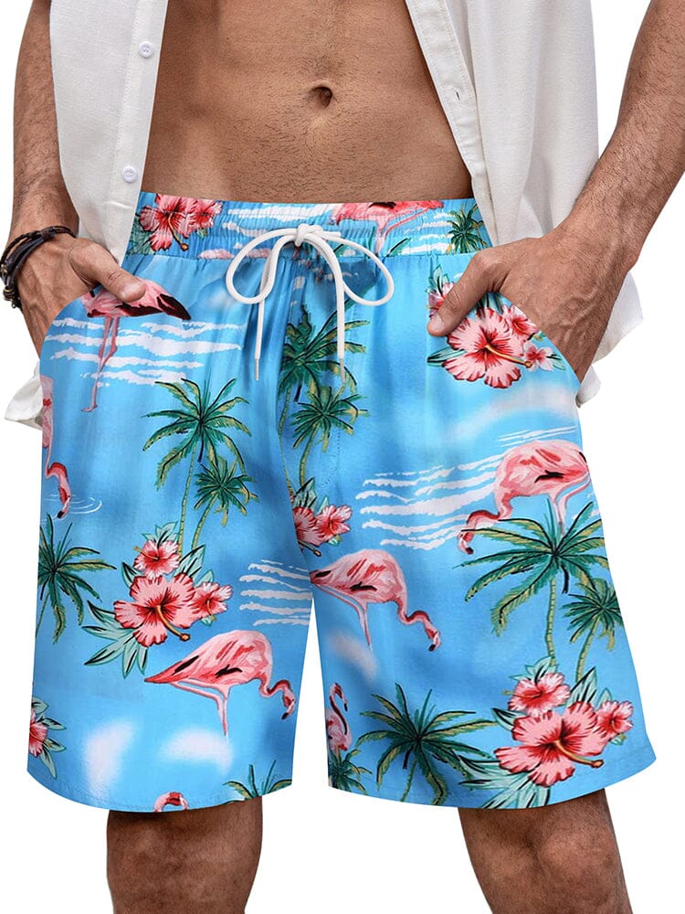 Hawaii Schnell Trocken Flower Shorts