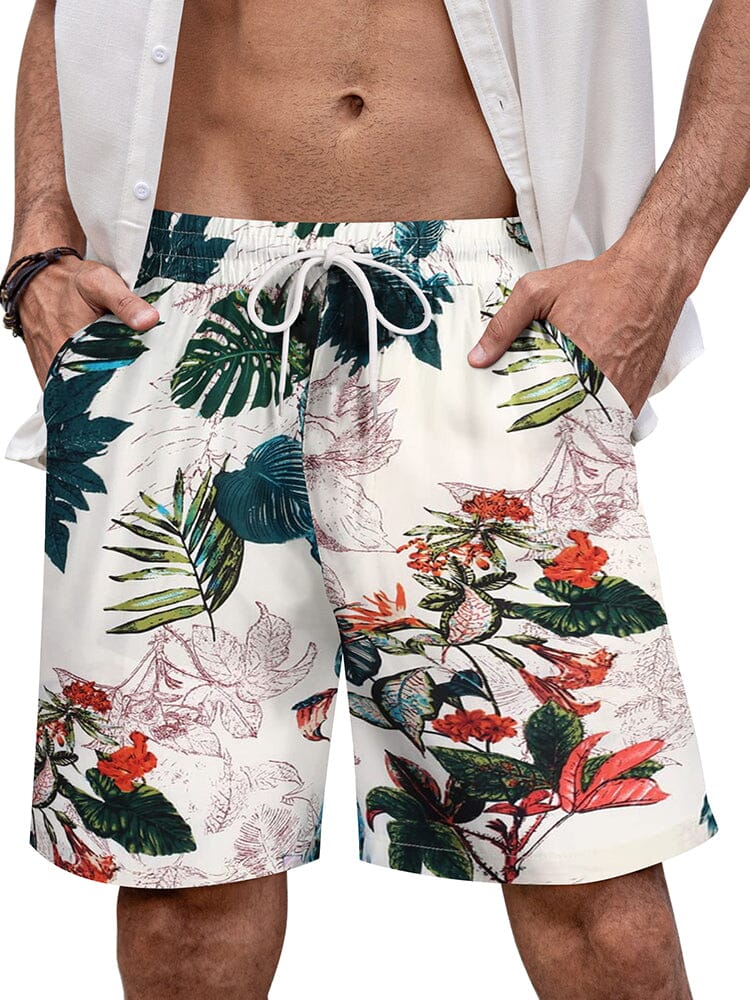 Hawaii Schnell Trocken Flower Shorts