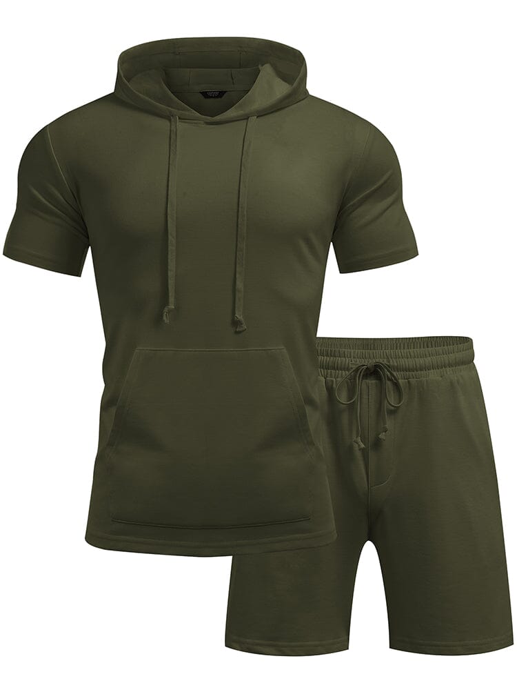 Lockere Fit Mit Kapuze Sweatsuit Set