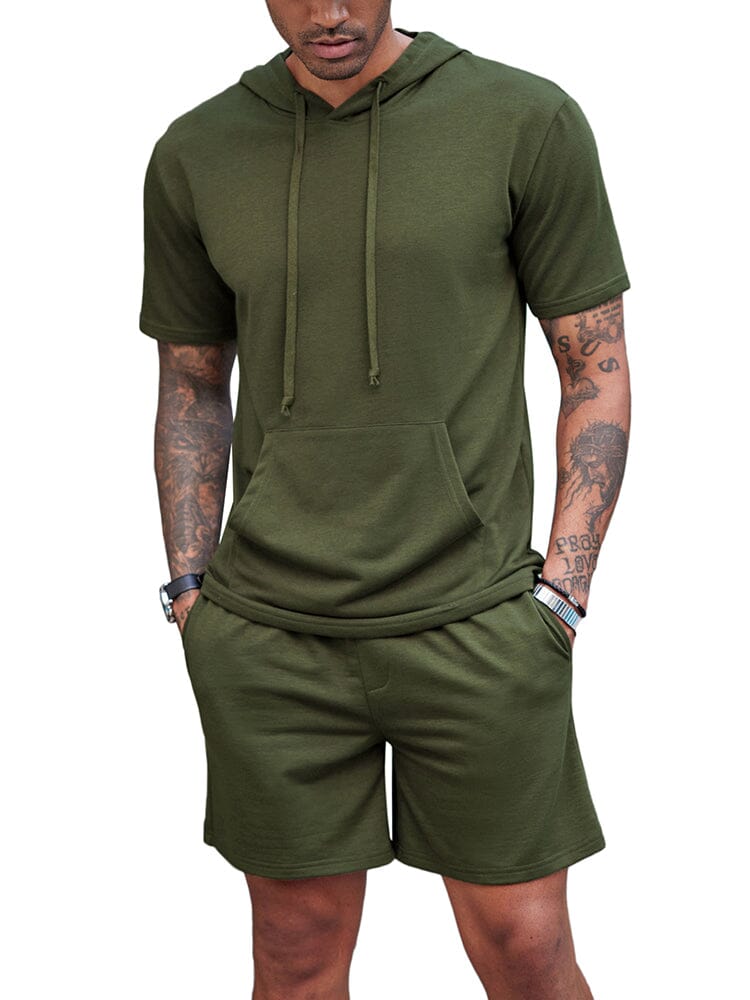 Lockere Fit Mit Kapuze Sweatsuit Set