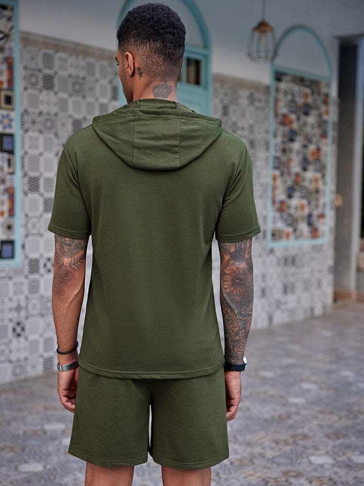 Lockere Fit Mit Kapuze Sweatsuit Set