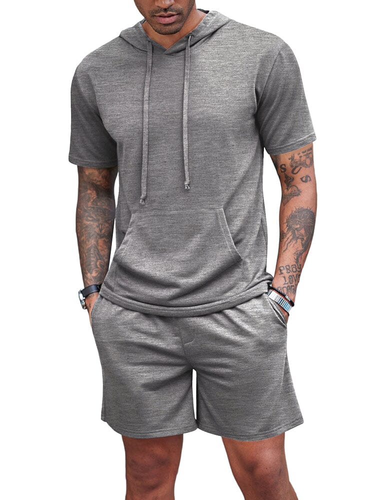 Lockere Fit Mit Kapuze Sweatsuit Set