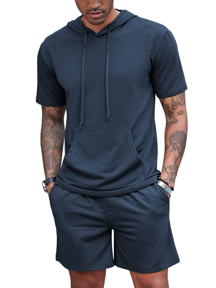 Lockere Fit Mit Kapuze Sweatsuit Set