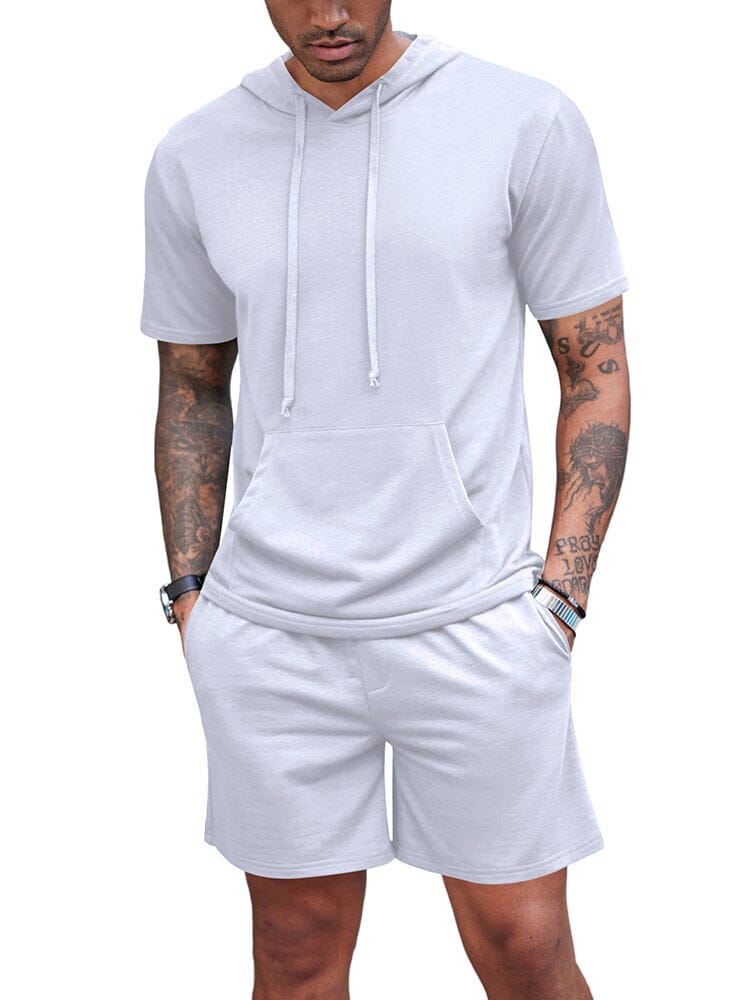 Lockere Fit Mit Kapuze Sweatsuit Set
